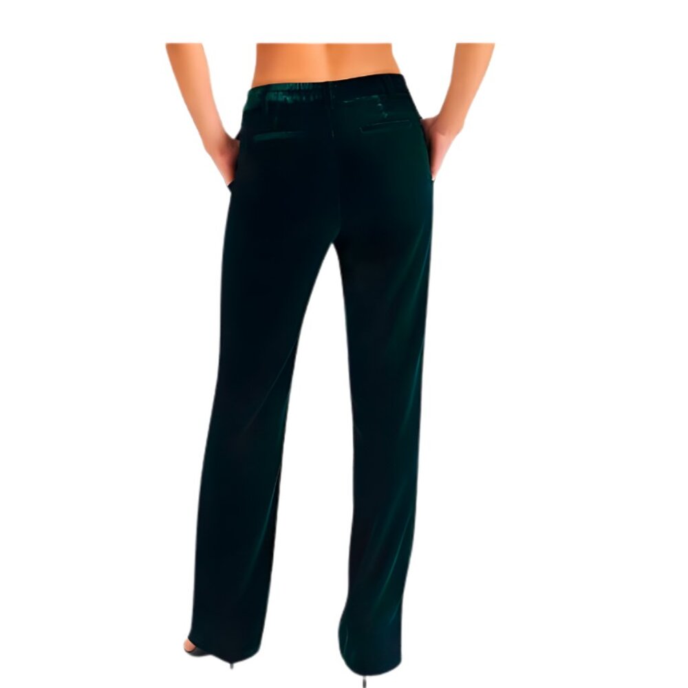Steve Madden | Velvet Pants | Dark Green | xs